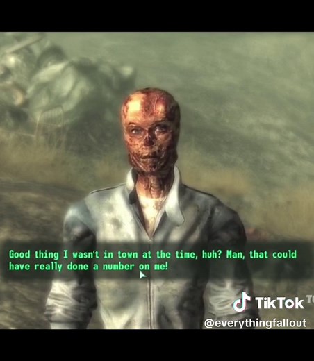 Moira's Transformation into a Ghoul in Megaton