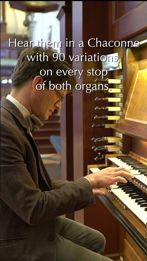 Improvised Organ Chaconne: 90 Variations Using Every Stop | Paul Fritts Organs Hillsdale College, MI