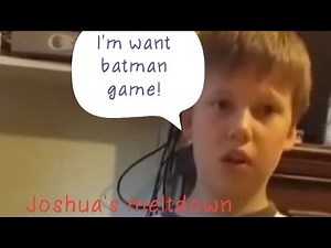 Joshua's meltdown in 16 minutes & 13 sounds