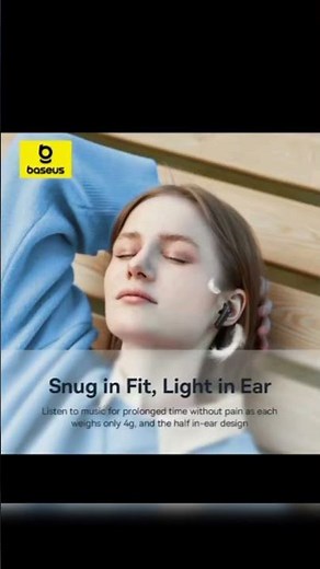 Baseus Bowie E16 Wireless Earphones | Bluetooth 5.3 | 30H Battery | IPX4 Waterproof TWS