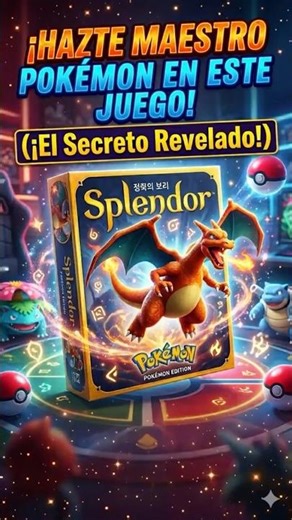 ¿Cómo jugar Pokémon Splendor? REGLAS RÁPIDAS en 1 minuto ⚡️ #shorts