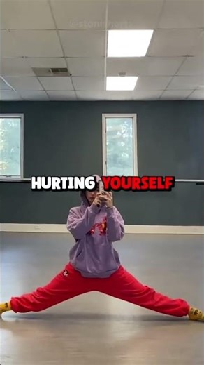 how to the splits 😨