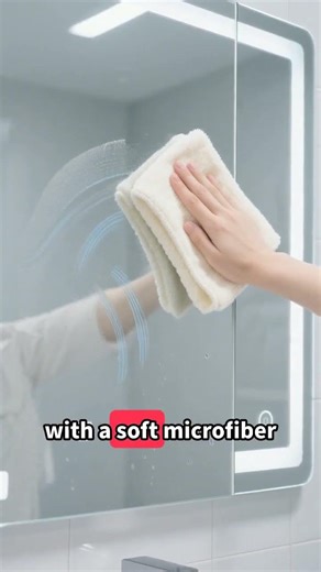 Mirror Cleaning Hack That Really Works ✨