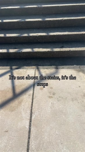 I’ve been on this campus for 3-4 years and i’ve always dreaded these stairs. Yet today, it was a lesson. It took me years to realize it wasn’t about the stairs. It was about how I walked a clear view to my destination yet when I reached a point that challenged me I felt exhausted. I would think of ways that’s “faster & less work”, yet I end up taking more energy and time. In conclusion, you can’t see the top from the beginning or middle, but you can see the bottom from each step. You can see how
