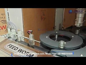 Automatic 4 Head Pick & Place Bottle Screw Capping Machine | High Speed Screw Capper
