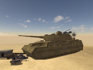 FHSW Landkreuzer P.1000 "Ratte" blow up-2