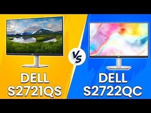 Dell S2721QS vs Dell S2722QC - A Quick And Detailed Comparison! (Which Monitor Is The Best?)