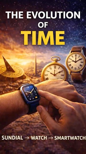 Evolution of time⏳🕰️⌚️