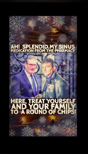 Starmer's sinus medication is delivered from the pharmacy.