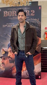 Varun Dhawan Attends ‘The Braves of the Soil’ Tribute Trailer Launch for Border 2 🇮🇳🎬#VarunDhawan #Border2 #TheBravesOfTheSoil #TributeTrailer | Viral Bollywood