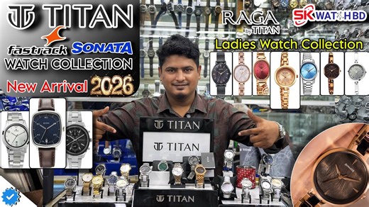 Fastrack & Sonata Man - Woman Watch- Collection 2026 best Price in Bangladesh