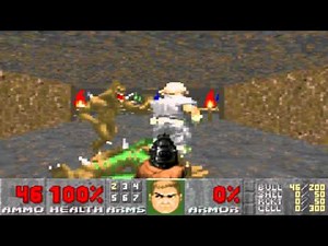 Doom II (GBA) Multiplayer gameplay
