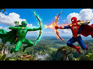 Spiderman Aur AI Meera Ne Villains Ko Haraya #Spiderman