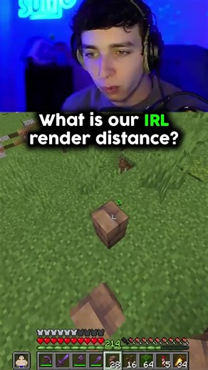Understanding IRL Render Distance in Minecraft