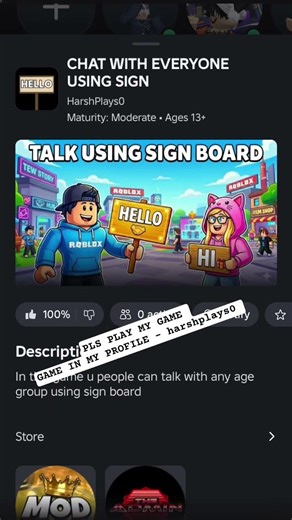 THIS GAME HELP U CHAT WITH OTHER AGE GROUP! ☠️