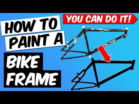 How to Paint an Aluminium Bike Frame - Step by Step Instructions