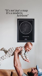3.8K views | Celebrate the moment he became a father with a personalised Night Sky star map—created from the exact stars above that time and place. Whether it’s the night he became 'Dad' or another special day, each piece is custom-made, museum-quality, and designed to last a lifetime. ✨ Use FATHER at checkout for up to 20% off. Shop now and create the perfect personalised gift! ✨ | The Night Sky | Facebook