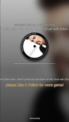 🎵 George Michael & Elton John - Don’t Let the Sun Go Down On Me (Duet with Elton John) 1991 | This h