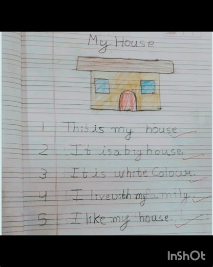 #myhouse in English| #myhouse essay in English| #englishgrammar and composition| @JHLearners154