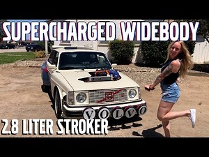 Tim's 1980 Widebody SUPERCHARGED Volvo 240 Build!