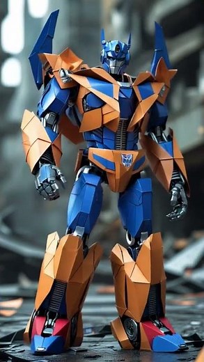 Transformers Origami Craft