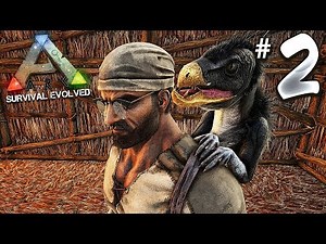 TAMING NEW FRIENDS - Part 2 - Ark: Survival Evolved (The Island)