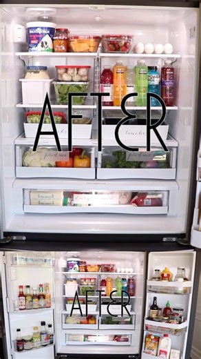 Fridge Organization Using a Planner #fridge #functional planning #kitchenorganization #happyplanner