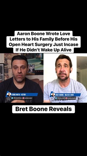 Aaron Boone Wrote Love Letters to His Family Before His Open Heart Surgery Just Incase If He Didn’t Wake Up Alive Part 5 | The Eddie Mata Show