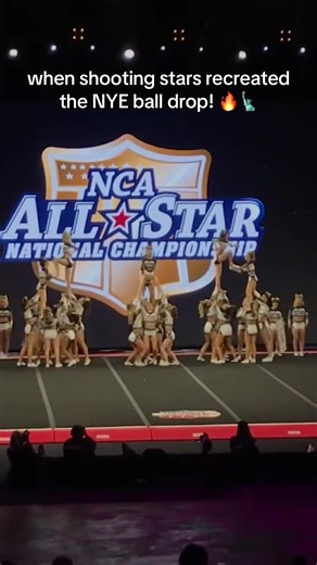 If you watch this video at 11:59:53.7pm you’ll ring in the new year with SHOOTING STARS! #cheer #newyear #cheertok #wcss #cheerleading