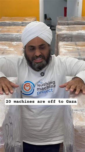20 machines are off to Gaza