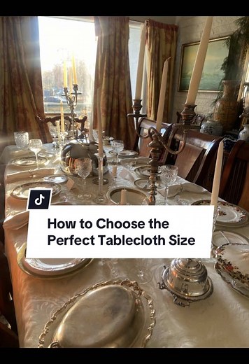 How to Calculate the Perfect Tablecloth Size