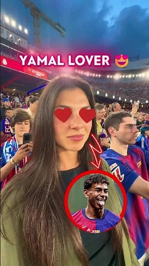 Lamine Yamal 😍 Gets Followed by Celine in Love Moment 📸 #yamal #celine #football