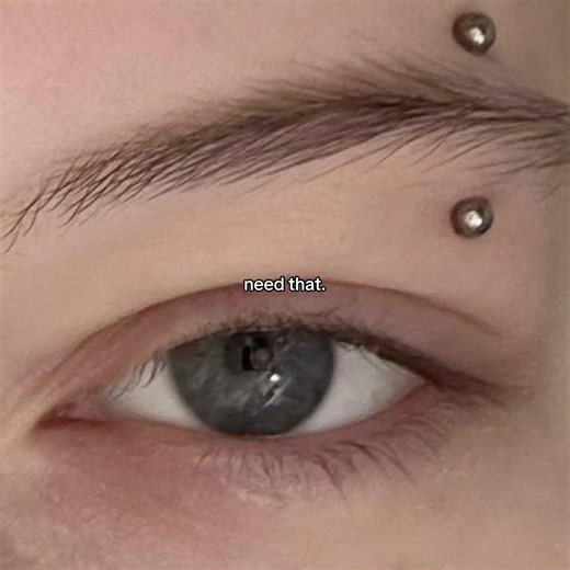 Пирсинг брови: советы по уходу и заживлению