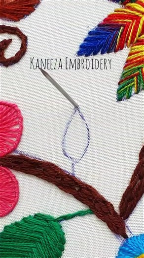 Stunning Leaf Embroidery Design Ideas