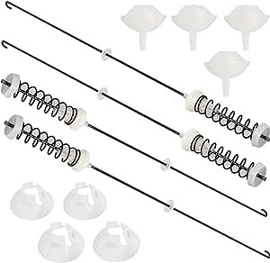 W10780048 Washer Suspension Rod Kit Kotoysoo - Replacing with Whirlpool, May-tag, Kenmore, Amana– Replaces part numbers: AP5971398, W10257087, W10257088, W10349191