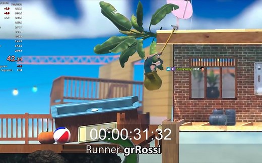 【Getting Over it】理论最速通关1m30s