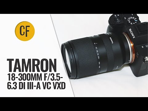 Tamron 18-300mm f/3.5-6.3 Di III-A VC VXD lens review with samples