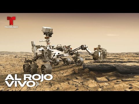 Aterriza en Marte el robot Perseverance, enviado para buscar vida en el planeta