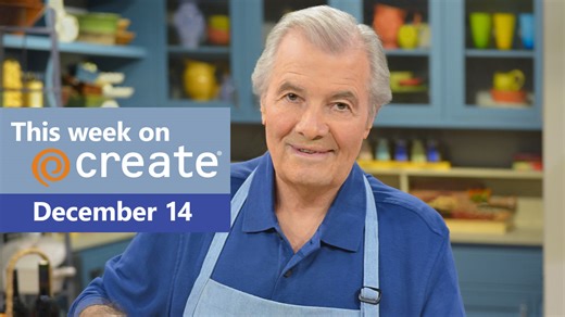 Enjoy Festival of Lights traditions and celebrations galore this week, including the season finale of Fork & Hammer and 90th birthday festivities for Jacques Pépin. Don't miss it! | Create TV