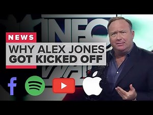 Why were Alex Jones and Infowars kicked off YouTube, Facebook, Apple and Spotify? (CNET News)
