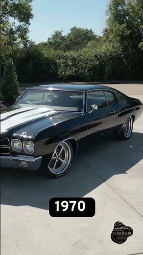1970 Chevrolet Chevelle SS Restomod The Ultimate Blacked Out Muscle Car #classiccars #automobile