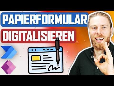 Papierloses Büro: So digitalisierst du Formulare mit Power Apps und Power Automate