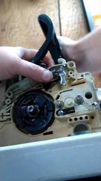 Stihl MS170 Chain Brake How To