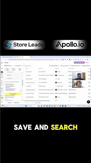 Apollo.io + StoreLeads = Ecommerce Lead Generation