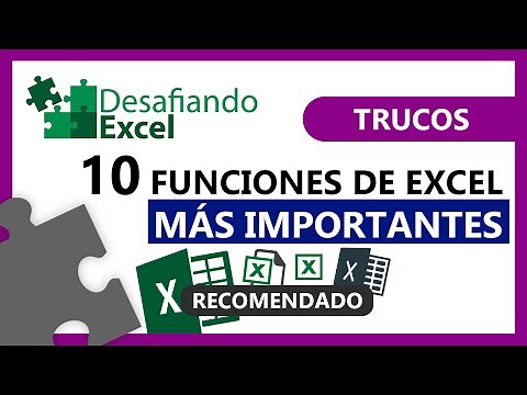 10 Funciones de Excel MAS IMPORTANTES | Trucos de Excel #9