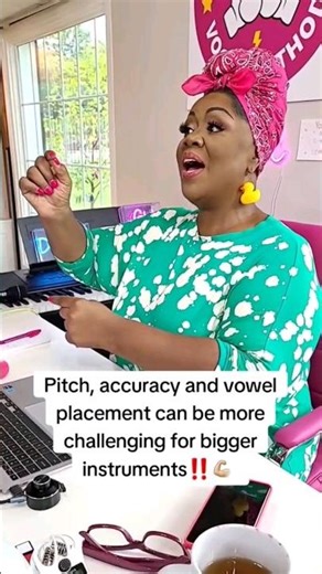 Vocal Coach Teaches POWERFUL Singer a Pitch and Vibrato Vocal Exercise