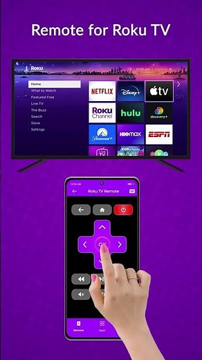 Roku TVs Remote Control For All.