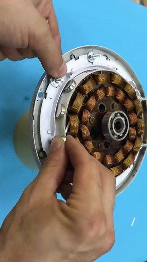 Assembling and Disassembling an Electric Motor