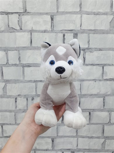 Vintage Husky Dog Plush Toys 8.5" Collectible Wolf Baby Toy Sister Kids Gift - Etsy