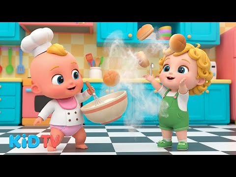 Hot Cross Buns | Nursery Rhymes & Kids Songs | 3D Animation by Kid TV